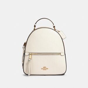Coach Jordyn Mini Backpack - Cream with Coach Print